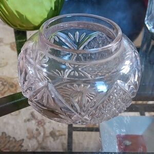 VINTAGE VANITY POWDER JAR